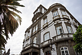 prächtige historische Gebäude in der Altstadt "Vegueta" von Hauptstadt Las Palmas de Gran Canaria, Kanarische Inseln, Spanien, Europa