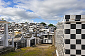 Cemetery of Morne-a-l'eau, Grande-Terre, Guadeloupe, overseas region of France,Leewards Islands, Lesser Antilles, Caribbean