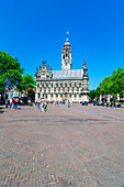  Middelburg is a municipality and the capital of the Dutch province of Zeeland, here the richly decorated town hall 