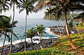 Boca do Inferno (Mouth of Hell) on the East coast of Sao Tome Island, Republic of Sao Tome and Principe,Africa