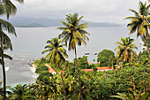 Small Rolas (turtledove) island in the south of Sao Tome Island, Republic of Sao Tome and Principe,Africa
