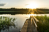  Sunset at Lake Ruhijärv, Estonia 