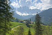  near St. Magdalena in the Villnößtal Valley, Geisler Group, Dolomites, South Tyrol, Italy 