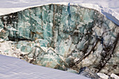  Glacier ice at Mohnbukta, Svalbard, Norway 
