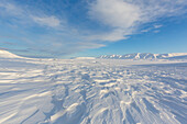  Winter landscape at Mohnbukta, Svalbard, Norway 