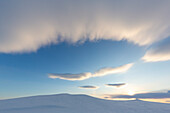  Winter landscape at Mohnbukta, Svalbard, Norway 