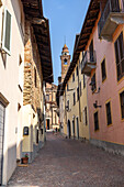  Alley in La Morra, Langhe wine region, Piedmont, Italy 