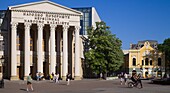 Serbia, Vojvodina, Subotica, National Theatre, City Library, 