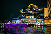  Shopping center, ICONSIAM, night shot, Bangkok, Thailand 