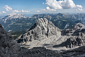  View of the Kleiner Watzmann, Berchtesgaden Alps, Bavaria, Germany 