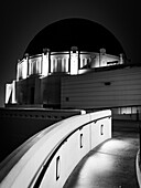 Night image from the Griffith Observatory in Los Angeles, California, USA