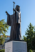 Statue of Archbishop Damaskinos Papandreou, Athens, Greece