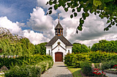  Holm Chapel of the historic fishing settlement of Holm, Schleswig-Holstein, Germany 