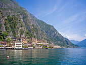 Limone sul Garda, Gardasee, Brescia, Lombardei, Dolomiten, Alpen, Norditalien, Italien, Europa