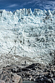 Wanderer bei Kangerlussuaq am Russels Gletscher, Distrikt Sisimiut, Grönland