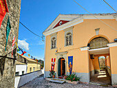  Decorated village church of Krini, Krini, Corfu Trail, Corfu, Ionian Islands, Greece 