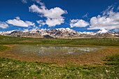 Italien, Abruzzen, Gran Sasso, Nationalpark, Campo Imperatore