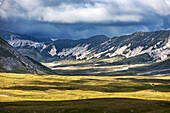 Italien, Abruzzen, Gran Sasso, Nationalpark, Campo Imperatore
