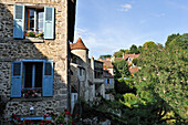 Village of Gargilesse-Dampierre,Indre department,province of Berry,region of Centre,France,Europe