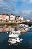 Port of Rosmeur,Douarnenez,Finistere department,Brittany region,west of France,western Europe