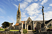 Notre-Dame de la Clarte church at Beuzec-Cap-Sizun, Finistere department,Brittany region,west of France,western Europe
