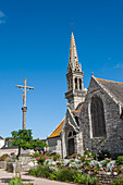 Church of Saint-Cadoan,Poullan-sur-Mer,Finistere department,Brittany region,west of France,western Europe