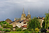 Abteikirche von Mouzon, Ardennen-Abteilung, Champagne-Ardenne-Region im Nordosten Frankreichs, Europa
