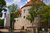 Germany, Saxony-Anhalt, Halle, Mortitzburg, fortress, art museum, 