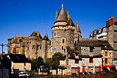 France, Bretagne, Vitré, Castle, Chateau, 