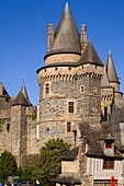 France, Bretagne, Vitré, Castle, Chateau, 