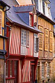 France, Bretagne, Rennes, traditional architecture, half timbered houses