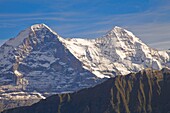Switzerland, Berne, Interlaken,  Schynige Platte, Eiger, Monch, peaks, 