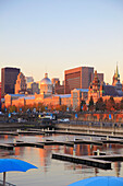  Kanada, Quebec, Montreal, Alter Hafen, Vieux Port, Skyline,  