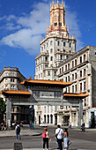 Cuba, Havana, Chinatown, gate, historic architecture, street scene, 