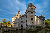  Autumn, Upper Franconia, Kronach district, Mitwitz, Castle, moated castle 