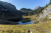  Funtensee and Kärlingerhaus, Berchtesgaden National Park, Berchtesgaden Alps, Berchtesgaden, Bavaria 