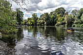  Paddling on the Vardar River near Veles, Veles, North Macedonia 