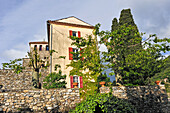 Castle of Mandagout,guesthouse near Le Vigan,Cevennes Mountains Range,Gard department,Languedoc- Roussillon region,France,Europe