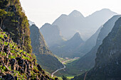 Road to Dong Van, Ha Giang province, Northern Vietnam, Southeast Asia