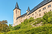  View of Rochlitz Castle, Saxony, Germany 