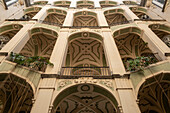 View of the Palazzo dello Spagnolo in Naples, Campania, Italy, Europe 