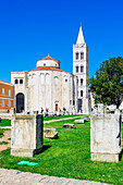 Die Kirche St. Donatus in Zadar, Kroatien
