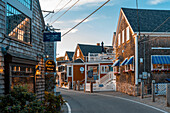  Charming little shops in Perkins Cove (Perkins Cove is a picturesque and historic area of Ogunquit, Marginal Way, Maine, East Coast, USA 