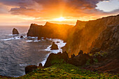  Sunrise at Sao Lourenco, Madeira, Portugal 