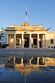 Former Main Guard building on St George's square, Valletta, Malta, Southern Europe