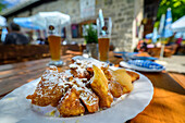  Kaiserschmarrn, Albert-Link-Hütte, Spitzing, Mangfall Mountains, Bavarian Alps, Upper Bavaria, Bavaria, Germany 