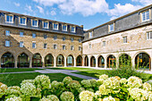 Couvent des Cordeliers in the old town of Dinan, Emerald Coast, Côtes-d'Armor, Brittany, France