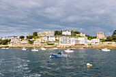 View of the Promenade du Clair de Lune, Dinard, Emerald Coast, Côtes-d'Armor, Brittany, France