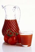 Tomato Juice with Fresh Tomatoes