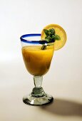 Peach Drink with Lemon and Mint